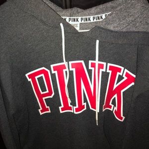 Victoria Secret Cropped Hoodie